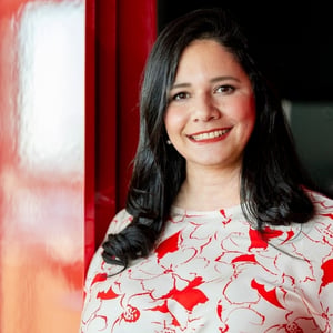 Beatriz Guillen speaking at World Aviation Festival