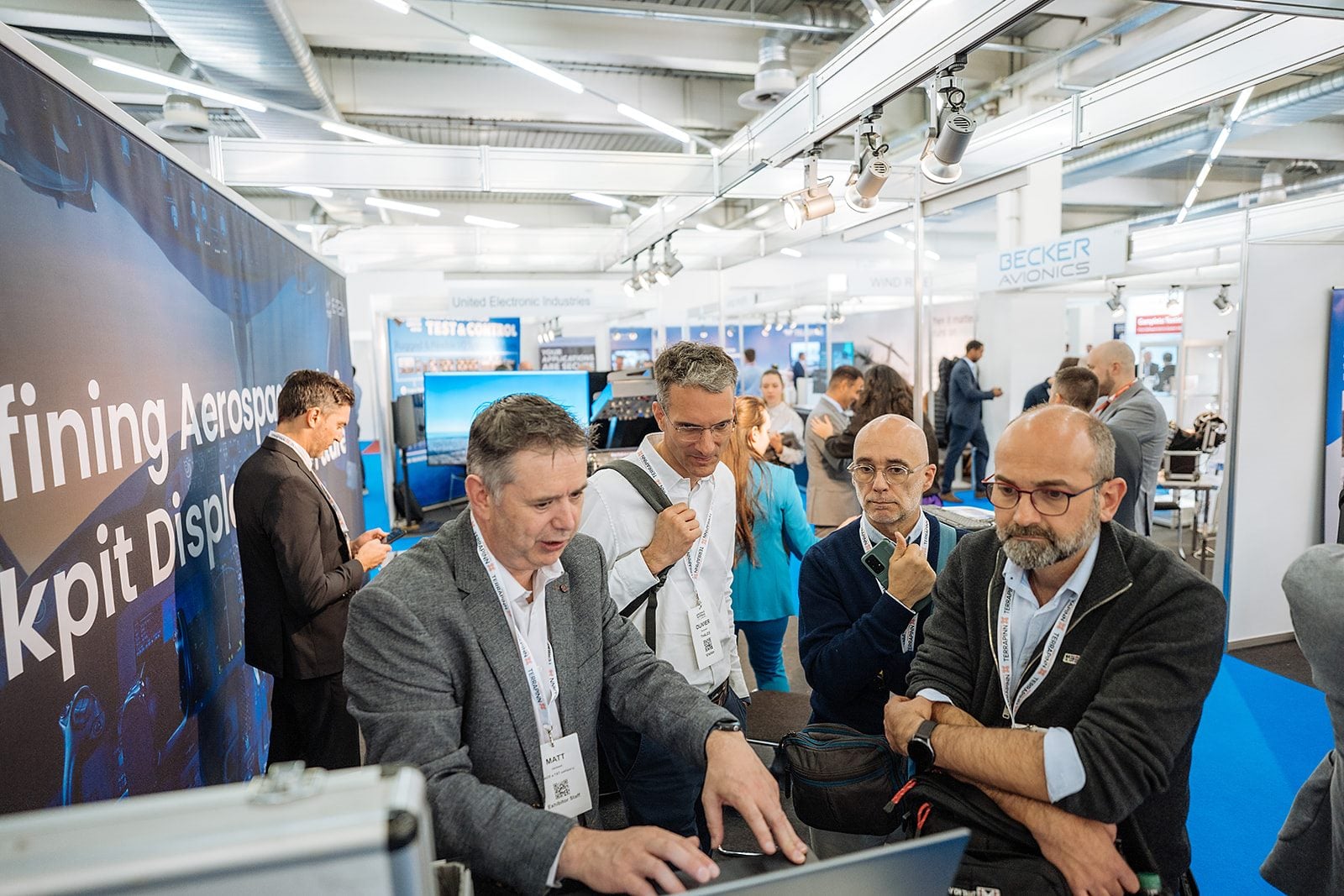 Exhibition at Aerospace Tech Week