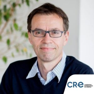 Dominique Jamme speaking at Solar & Storage Live Paris