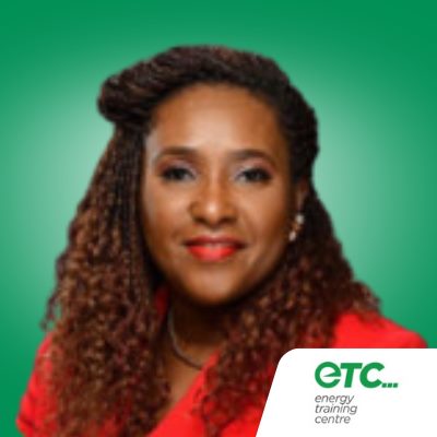 Ibiene Okeleke speaking at Solar & Storage Live