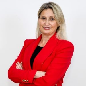 Inmaculada Peiró Gómez speaking at Solar & Storage Live España