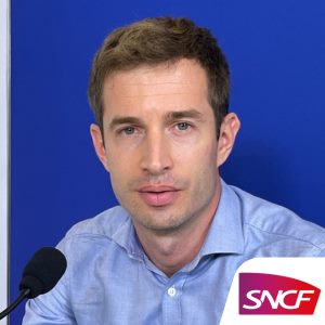 Laurent Mahuteau speaking at Solar & Storage Live Paris