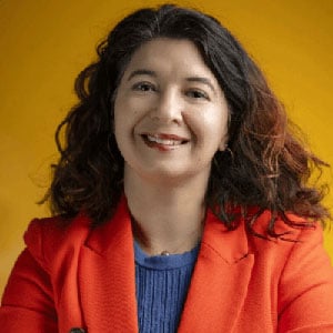Olga Lysenko speaking at Tech in Gov